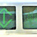 LANTERN & DIGITAL, CAR, SS, HORIZONTAL MOUNT OTIS # 6646EY
