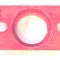 HALO, BEZEL, RED, USED WITH D-B62 SERIES PUSHBUTTONS DOVER #9806349R