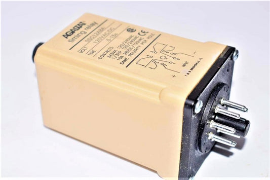 TIMER, .5 TO 15 SECONDS, ON DELAY, 120AC/DC AGASTAT # SSC12ABA