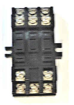 BASE, RELAY, 11 PIN, 3PDT, KUP TYPE CUSTOM CONNECTOR # SS11-PC
