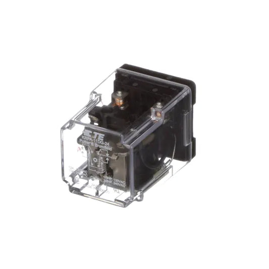 RELAY, DPDT, 24 VDC, 8 PIN OCTAL BASE POTTER BRUMFIELD #  KRP11D-24D