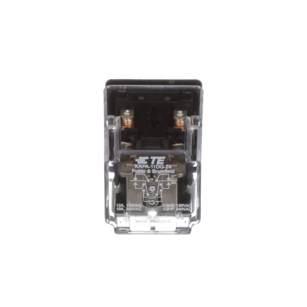 RELAY, DPDT, 24 VDC, 8 PIN OCTAL BASE POTTER BRUMFIELD #  KRP11D-24D