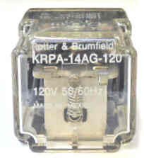 RELAY, POWER, 3PDT, 120VAC, 15A, 11 PIN OCTAL POTTER BRUMFIELD # KRPA14AG-120