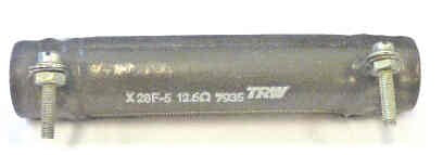 RESISTOR. 5 LONG, 84 OHMS, WESTINGHOUSE # X28F11