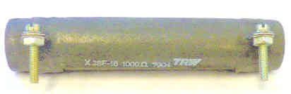 RESISTOR. 5 LONG, 455 OHMS, WESTINGHOUSE # X28F15