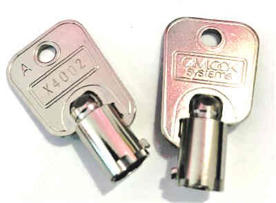 KEY, BARRELL, USED ON MAD FIXTURES, MAD # X4002