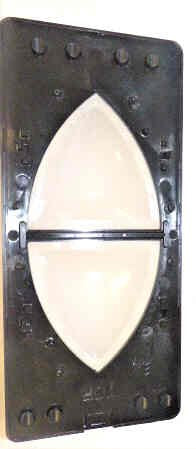 LANTERN, CAR, AS SHOWN, GLASS INSERTS OTIS # AAA443ET4