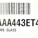 LANTERN, CAR, AS SHOWN, GLASS INSERTS OTIS # AAA443ET4