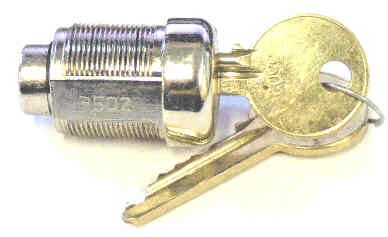CYLINDER, FIRE SERVICE 3 POSITION, WITH 2  KEYS # 3502