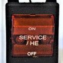 SWITCH, ROCKER, DPST, SERVICE/HE SCHINDLER #7257C63H23