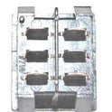 SWITCH, ROCKER, DPDT, BLACK, BLANK SCHINDLER #7257C63H--