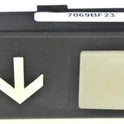BUTTON, KIT WITH PCB ,HALL, DOWN, COMPLETE, OTIS # 7069BF23