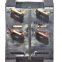SWITCH, ROCKER, DPST, RED, LIGHTED SCHINDLER #7257C63H--