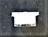 BUTTON, ARROW, EXTENDED CAP FOR CALIF., WESTINGHOUSE A LINE HALL BUTTON