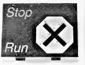 INSERT WITH RAISED INTERNATIONAL STOP SYMBOL OTIS # 250E7