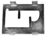 INSERT WITH RAISED INTERNATIONAL STOP SYMBOL OTIS # 250E7