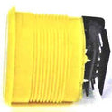 BUTTON, SS FINISH, FLAT, YELLOW, NON LITE UP 6VDC, MMIII OTIS # AAA323BY114712