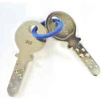 KEY, DIMPLE, USED WITH SCHINDLER KABA KEY SWITCH # 1897411  PART # KAB1
