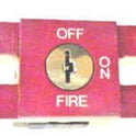 SWITCH, KEYED, FIRE SERVICE, HALL, SQ. BEZEL V7 FIXTURES, DOVER # 9740715