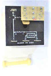TIMER, 1-10 SECONDS, 120 VDC, 0.5 AMP, SSAC KSDB520P, SCHINDLER # 693B101H01