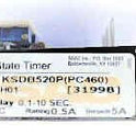 TIMER, 1-10 SECONDS, 120 VDC, 0.5 AMP, SSAC KSDB520P, SCHINDLER # 693B101H01