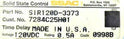 TIMER, 120 VDC, 0.5 AMP, SSAC SIR 120D-3373 WESTINGHOUSE # 7284C25H01