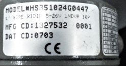 ENCODER, 1 IN BORE, 5-26V, BI-DIRECTIONAL, DYNAPAR # HS351024G0447