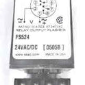 RELAY, FLASHER, 24 VAC/VDC, ABB # FS524 OR SCHINDLER 3-40049-88