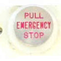 SWITCH, STOP, PUSH TO RUN, PULL -EMERGENCY- STOP GAL #  PB4-0018V