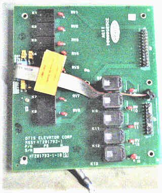 BOARD, CIRCUIT, RELAY BOARD, ELEVONIC CONTROL  OTIS # HT201793-1