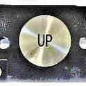 BUTTON, MONITOR, NON-ILLUMINATED, SS MARKED UP IN BLACK