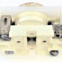 BUTTON, MODULE, BLACK BUTTON , DOOR CLOSE, WHITE BEZEL, TYPE SRW