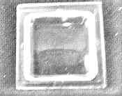 CAP, BUTTON, CLEAR, PLASTIC INNOVATION # 9332-021