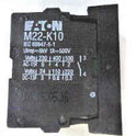 CONTACT, BLOCK, ASSEMBLY, 2 N.0 CONTACTS, EATON # M22-K10
