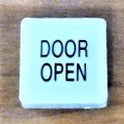 BUTTON, INNOVATION, DOOR OPEN, AS SHOWN INNOVATION # 9332-121