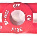 HALO, SWITCH. KEYED, RED, V7 SERIES, RED,MARKED AS SHOWN, DOVER # 138485