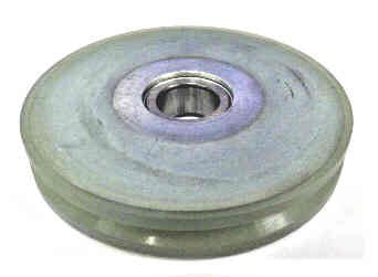 PULLEY, STEEL WITH POLYURETHANE SURFACE HPLIM OPERATOR, OTIS # AAA198AM1