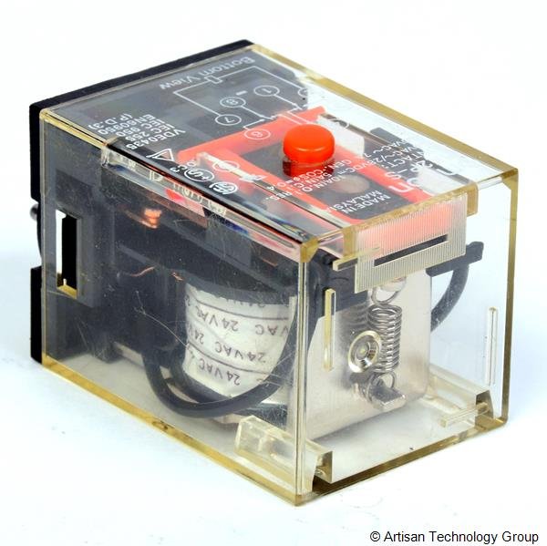RELAY, POWER, 8 PIN OCTAL BASE, DPDT, 120 VAC OMRON # MK2P-S