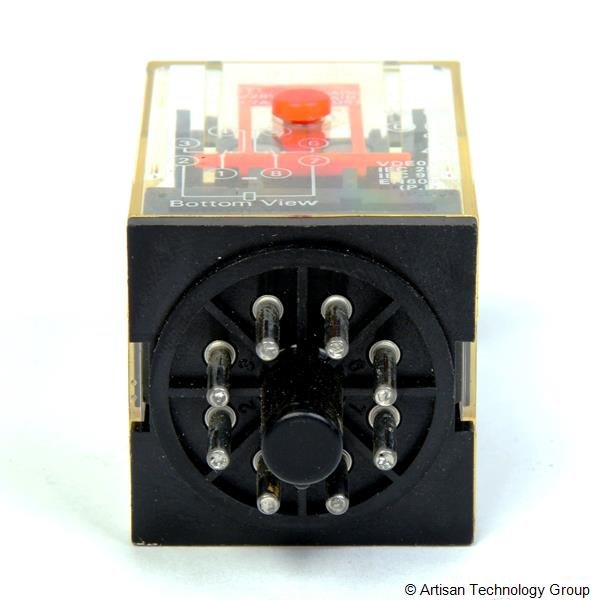RELAY, POWER, 8 PIN OCTAL BASE, DPDT, 120 VAC OMRON # MK2P-S