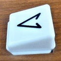 INSERT, POSITION INDICATOR, DOWN ARROW, 1 5/16 X 1 3/8 DOVER SERIES 982500