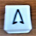 INSERT, POSITION INDICATOR, UP ARROW 1 5/16 X 1 3/8 DOVER SERIES 982500