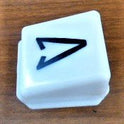INSERT, POSITION INDICATOR, UP ARROW 1 5/16 X 1 3/8 DOVER SERIES 982500