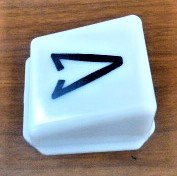 INSERT, POSITION INDICATOR, UP ARROW 1 5/16 X 1 3/8 DOVER SERIES 982500
