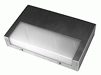 UNIT, EMERGENCY LIGHT, 6 VDC, SS FRAME, SURFACE MOUNT NYLUBE #EL-SS