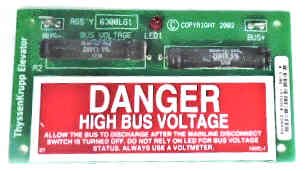 BOARD, CIRCUIT, TAC 50, BUSS VOLTAGE INDICATOR DOVER # 6300LG1 9816768