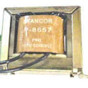 TRANSFORMER, 117 VAC INPUT, 12 VAC OUTPUT @ 2A STANCOR # P-8657