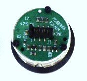 PUSHBUTTON, CENTER DOT, PROJECTING PCB, VANDAL RESISTANT KONE # KM1352925G04