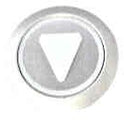 PUSHBUTTON, ARROW, AMBER, HALL DOWN, KONE # KM51221425G07
