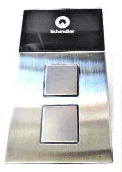FIXTURE, HALL STATION, TYPE LOP GS 300 NG 2WWB SCHINDLER #57620857