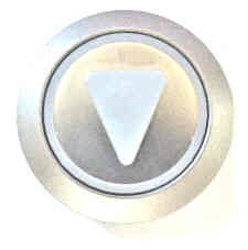 PUSHBUTTON, ARROW, MILKY, WHITE, SEC.HALL DOWN, KONE # KM804164G11